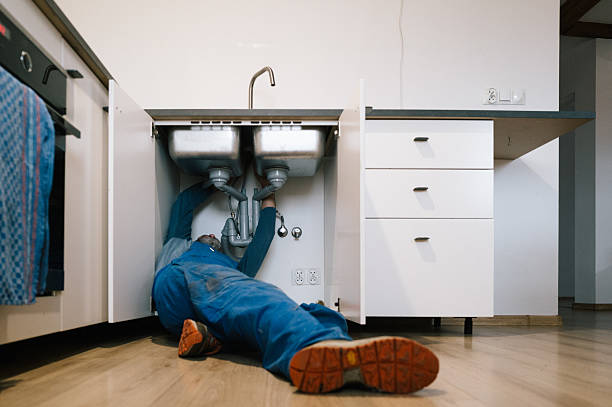 Professional Leak Detection technician working in Princeton, OR